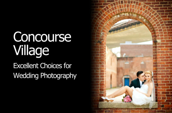 Excellent Choices for Wedding Photography in Concourse Village